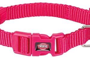 TRIXIE HALSBAND HOND PREMIUM FUCHSIA