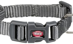 TRIXIE HALSBAND HOND PREMIUM GRAFIET GRIJS