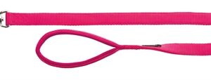 TRIXIE HONDENRIEM PREMIUM FUCHSIA