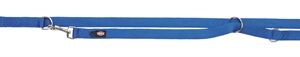 TRIXIE HONDENRIEM PREMIUM DUBBELGESTIKT VERSTELBAAR ROYAL BLAUW