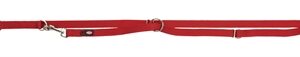 TRIXIE HONDENRIEM PREMIUM VERSTELBAAR ROOD