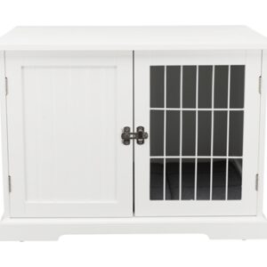 TRIXIE BENCHE HOME KENNEL HOND / KAT WIT