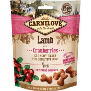 CARNILOVE CRUNCHY SNACK LAM / CRANBERRIES
