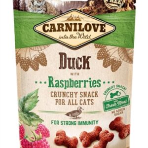 CARNILOVE CRUNCHY SNACK EEND / FRAMBOOS