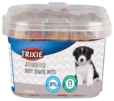 TRIXIE JUNIOR SOFT SNACK DOTS MET OMEGA-3