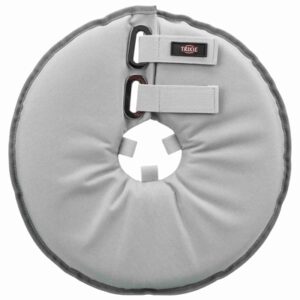 TRIXIE BESCHERMKRAAG SCHUIMRUBBER GRIJS