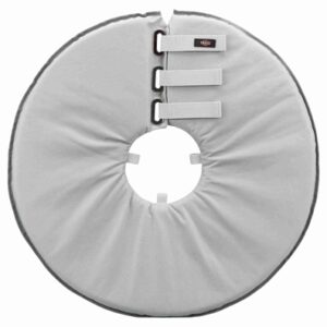 TRIXIE BESCHERMKRAAG SCHUIMRUBBER GRIJS