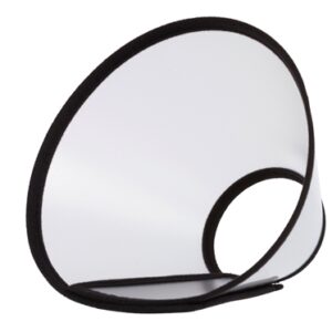 TRIXIE BESCHERMKRAAG MET KLITTENBAND KUNSTSTOF TRANSPARANT