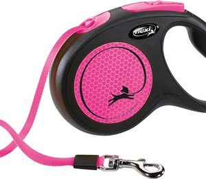 FLEXI ROLLIJN NEW CLASSIC NEON TAPE ZWART / ROZE