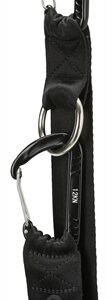 TRIXIE AUTOGORDEL GORDELLUS UNIVERSEEL MET KARABIJNHAAK ZWART