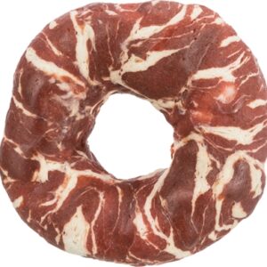 TRIXIE DENTA FUN MARBLED BEEF CHEWING RING