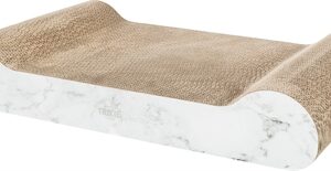 TRIXIE KRABMAT KARTON XXL MARMER PRINT LICHTGRIJS