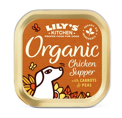 LILY'S KITCHEN DOG ORGANIC CHICKEN SUPPER