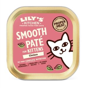 LILY'S KITCHEN CAT KITTEN SMOOTH PATE CHICKEN