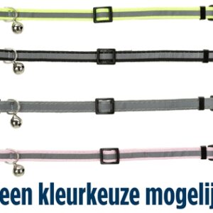 TRIXIE JUNIOR HALSBAND KAT KITTEN REFLECTEREND ASSORTI