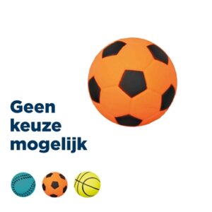 TRIXIE BAL DRIJVEND SCHUIMRUBBER ASSORTI