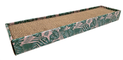 CROCI KRABPLANK HOMEDECOR TEXTUUR BLADEREN GROEN