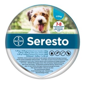 SERESTO TEKEN- EN VLOOIENBAND HOND