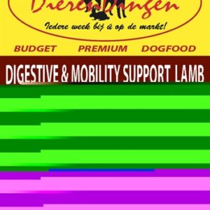 BUDGET PREMIUM DOGFOOD DIGESTIVE & MOBILITY SUPPORT LAMB