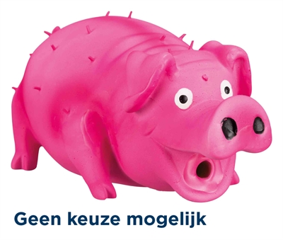 TRIXIE STEKELVARKEN MET DIERENSTEM LATEX ASSORTI