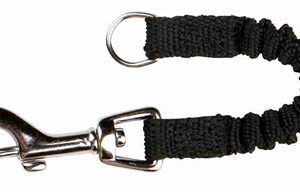 TRIXIE HONDENRIEM SCHOKDEMPER ZWART