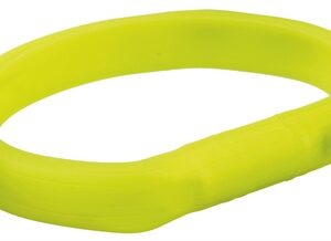 TRIXIE LICHTGEVENDE HALSBAND HOND FLASH USB SILICONE GROEN