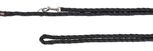 TRIXIE HONDENRIEM CAVO VERSTELBAAR ZWART