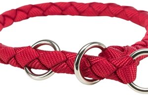 TRIXIE HALSBAND HOND CAVO HALFSLIP HALSBAND ROOD