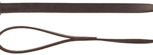 TRIXIE HONDENRIEM RUSTIC VETLEER DONKERBRUIN