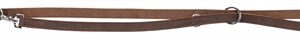 TRIXIE HONDENRIEM RUSTIC VERSTELBAAR VETLEER DONKERBRUIN