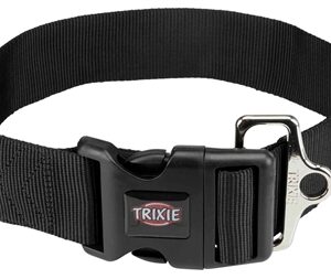 TRIXIE HALSBAND HOND PREMIUM ZWART