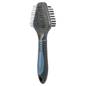 TRIXIE BORSTEL 2-ZIJDIG KUNSTSTOF / NYLONHAREN&DRAADPINNEN