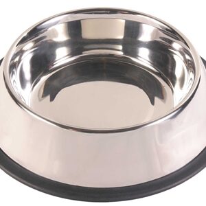 TRIXIE VOERBAK RVS / RUBBERRING