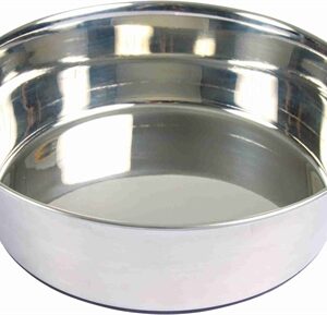 TRIXIE VOERBAK RVS / RUBBERBODEM