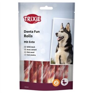 TRIXIE DENTA FUN DUCK CHEWING ROLLS