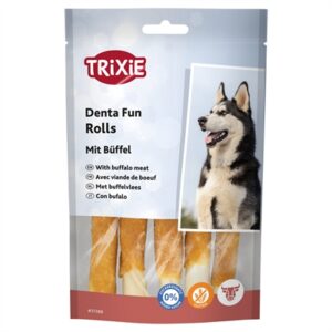 TRIXIE DENTA FUN BUFFALO CHEWING ROLLS