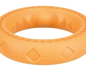 TRIXIE AQUA TOY RING TPR DRIJVEND ORANJE