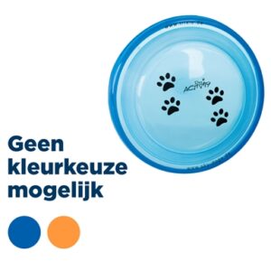 TRIXIE DOG DISC KUNSTSTOF GESCHIKT VOOR WEDSTRIJDEN ASSORTI