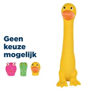 TRIXIE LATEX / POLYESTERVLIES LONGIE MET GELUID ASSORTI