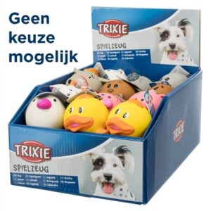 TRIXIE LATEX / POLYESTERVLIES BALDIER MET GELUID ASSORTI