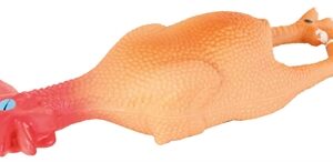 TRIXIE LATEX KIP MET GELUID