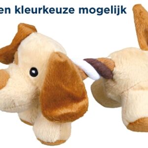 TRIXIE SPEELFIGUUR MET TOUW, PLUCHE 17 CM, ASSORTI