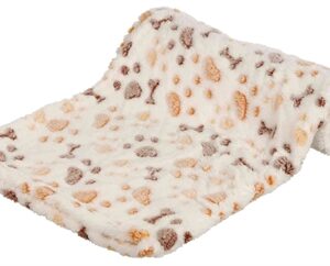 TRIXIE DEKEN LINGO SOFTFLEECE WIT / BEIGE