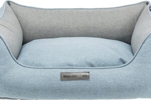 TRIXIE HONDENMAND LONA HOEKIG LICHTBLAUW/GRIJS