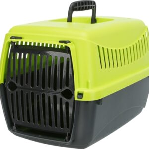 TRIXIE VERVOERSBOX CAPRI ANTRACIET / GROEN