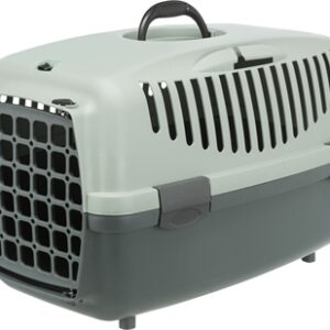 TRIXIE BE ECO VERVOERSBOX CAPRI ANTRACIET / GRIJS-GROEN