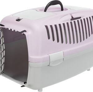 TRIXIE VERVOERSBOX CAPRI 2 LICHTGRIJS / LILA