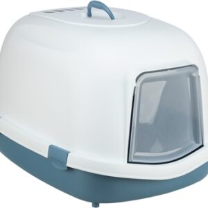 TRIXIE KATTENBAK PRIMO XXL TOP MET KAP BLAUW / WIT