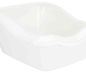 TRIXIE KATTENBAK CLEANY CAT MET RAND WIT