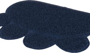 TRIXIE SCHOONLOOPMAT VOOR KATTENBAKKEN POOT PVC DONKERBLAUW